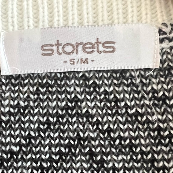 Storets- Knit Cardigan - Oversized Herringbone - Picture 2 of 3